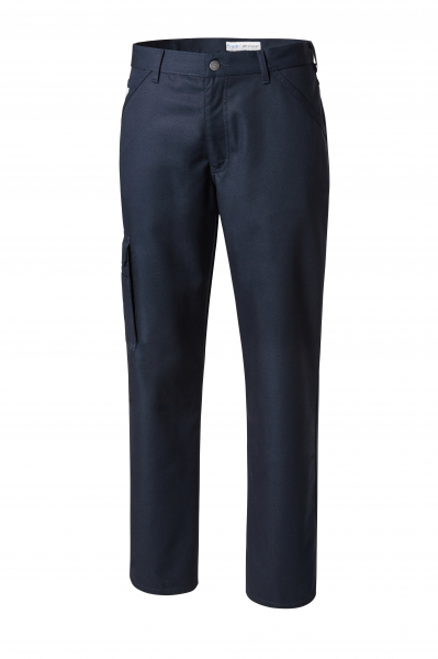 PIONIER-Workwear, Kälte-Schutz, Thermo-Arbeits-Bund-Hose, Canvas, ca. 260g/m², marine