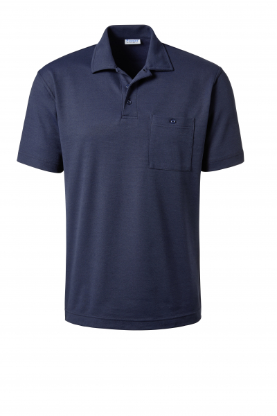 PIONIER-Worker-Shirts, Polo-Shirt, Pique, ca. 185g/m², marine