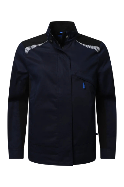 Pionier-PW Essential Bundjacke Damen, Dress Blues/Schwarz
