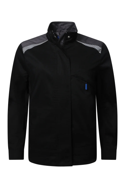 Pionier-PW Essential Bundjacke Damen, Schwarz/Dunkelgrau