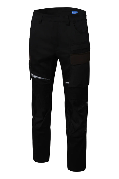 Pionier-PW Essential Bundhose, Schwarz/Coffee Bean