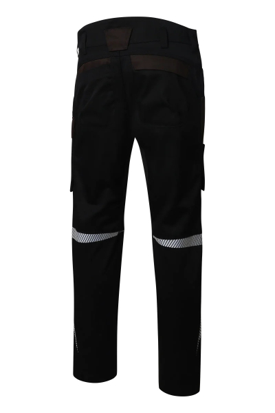 Pionier-PW Essential Bundhose, Schwarz/Coffee Bean