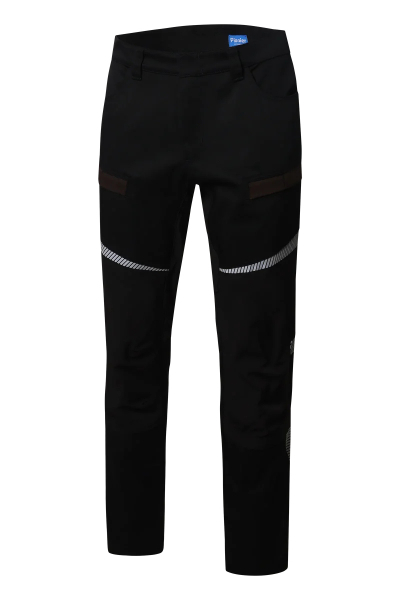 Pionier-PW Essential Bundhose, Schwarz/Coffee Bean