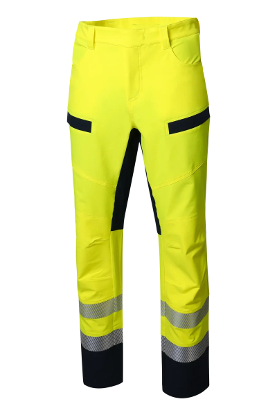 Pionier-PW Hi-Vis 250 Bundhose Sommer, High Visible Yellow/Dress Blues