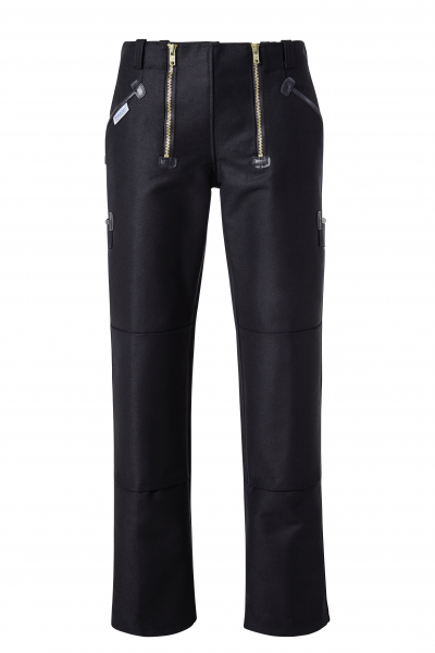 PIONIER-Workwear, Zunfthose ohne Schlag, HERFORDER, ca. 530g/m², schwarz