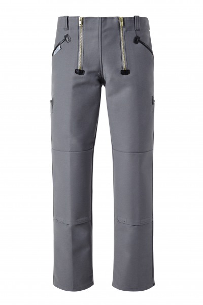 PIONIER-Workwear, Zunfthose ohne Schlag, HERFORDER, ca. 530g/m², grau