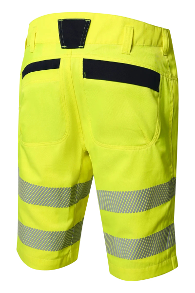 Pionier-PW Hi-Vis 250 Bermuda, High Visible Yellow/Dress Blues