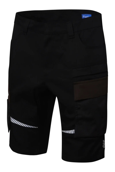 Pionier-PW Essential Bermuda, Schwarz/Coffee Bean