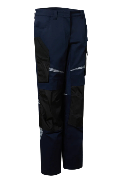 Pionier-PW Essential Bundhose Damen, Dress Blues/Schwarz