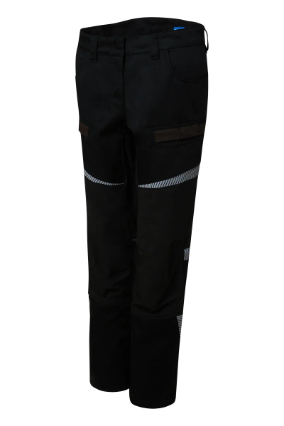 Pionier-PW Essential Bundhose Damen, Schwarz/Coffee Bean