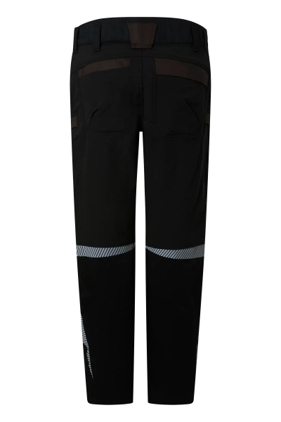 Pionier-PW Essential Bundhose Damen, Schwarz/Coffee Bean