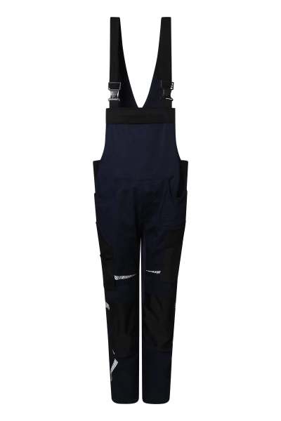 Pionier-PW Essential Latzhose, Dress Blues/Schwarz
