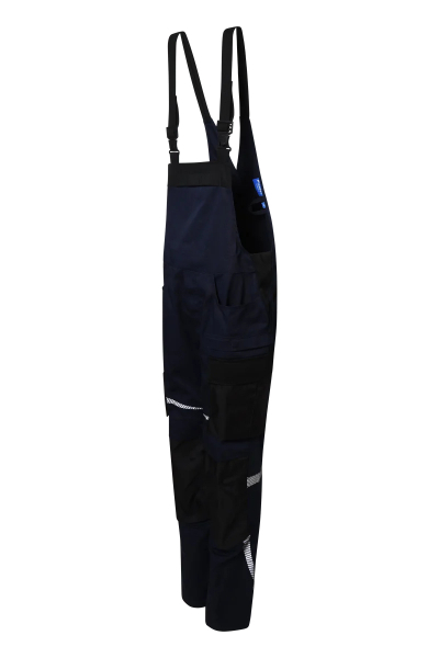 Pionier-PW Essential Latzhose, Dress Blues/Schwarz