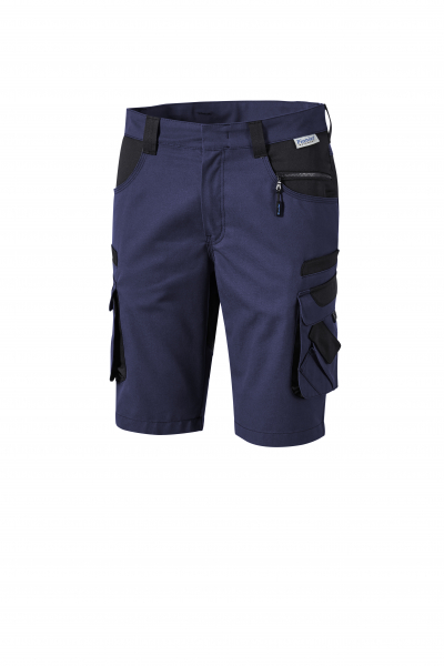 PIONIER-Workwear, Bermuda, Arbeits-Berufs-Shorts, TOOLS, 285g/m², marine/schwarz
