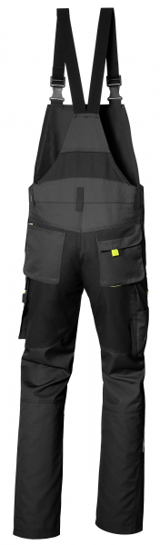 PIONIER-Workwear, Latzhose, TOOLS 2.0, 285g/m², anthrazit/schwarz