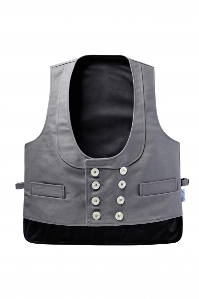 PIONIER-Workwear, Zunftweste, HERFORDER, ca. 530g/m², grau