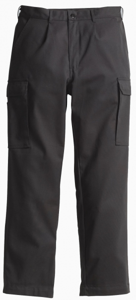 PIONIER-Workwear, Cargo-Arbeits-Berufs-Bund-Hose, ca. 300g/m², schwarz