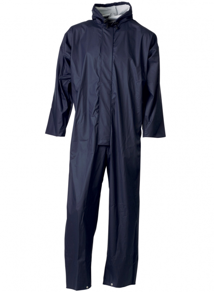 ELKA-Workwear, Rainwear-Wetter-Schutz, Regen-Schutzanzug, Regenoverall, 170g/m², marine