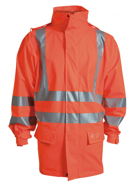 ELKA-Warnschutz, Jacke, EN 471, DRY ZONE OFFSHORE, 200g/m², warnorange
