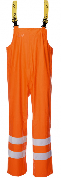 ELKA-Warnschutz, Latzhose, EN 471, DRY ZONE, 200g/m², warnorange