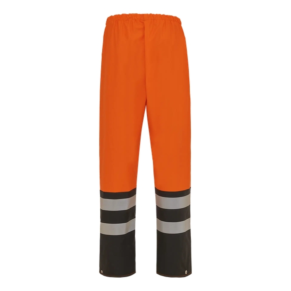 ELKA-Warnschutz, Warnschutzbundhose, 220g/m², warnorange/schwarz