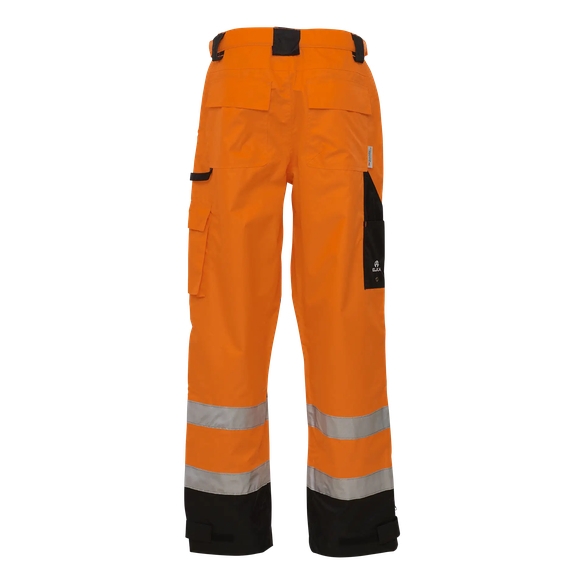 ELKA-Warnschutz, Warn-/Regen-Schutz-Bund-Hose Visible Xtreme, warnorange/schwarz
