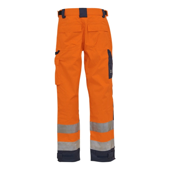 ELKA-Warnschutz, Bundhose, SECURE TECH MULTINORM, warnorange/marine
