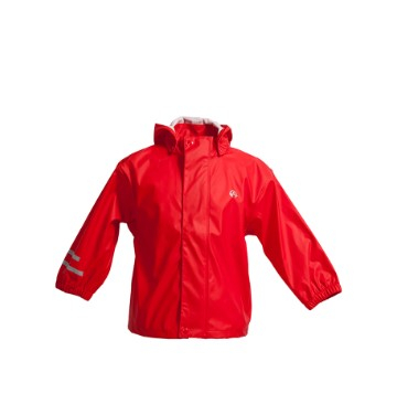 ELKA-Regenjacke Kids Elements, 190 g/m², rot