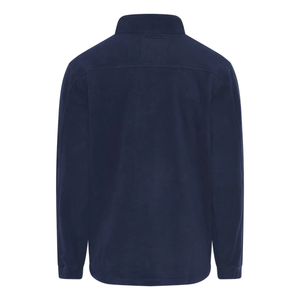 ELKA-Workwear, Rainwear-Wetter-Schutz, Fleece-ZIPP-IN-Regen-Jacke, ANTIFLAME-ANTISTATIC, navy