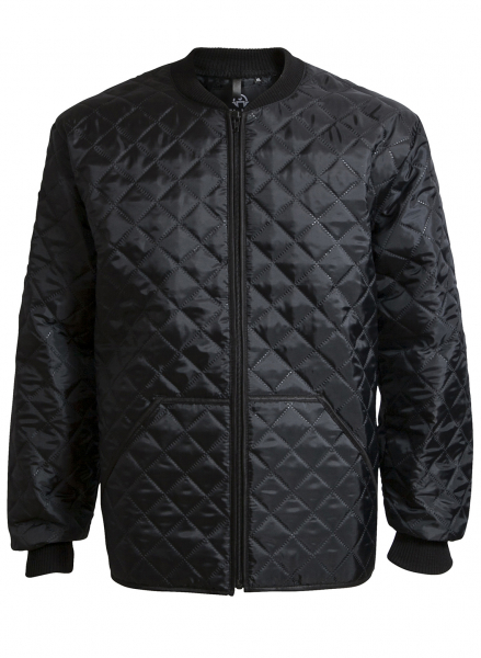 ELKA-Workwear, Kälte-Schutz, Thermo-Arbeits-Jacke, Thermo und Faserpelz, 200g/m², schwarz