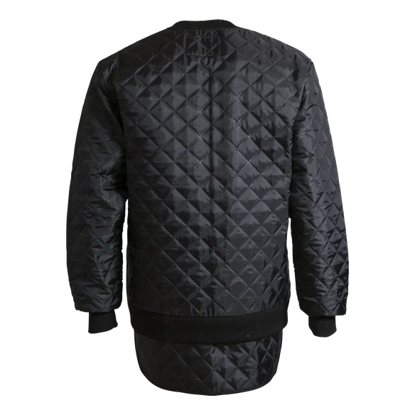 ELKA-Workwear, Kälte-Schutz, Thermo-Arbeits-Jacke, Thermo und Faserpelz, 200g/m², schwarz
