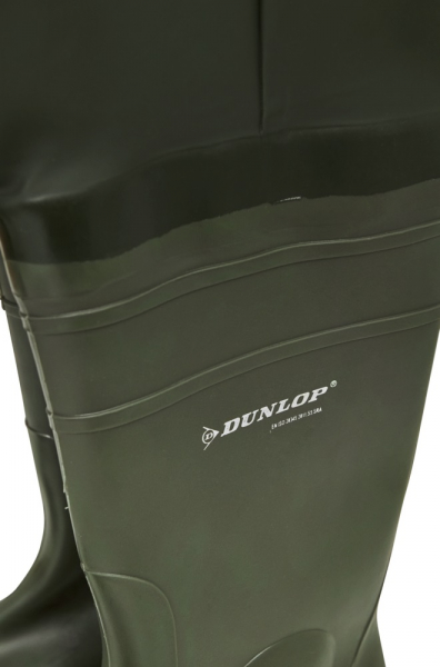ELKA-Wathose, mit Sicherheitsstiefel, WADERS, 600g/m², oliv