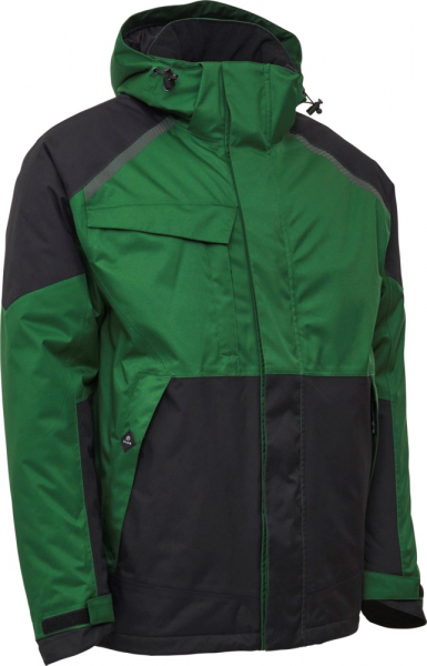 ELKA-Workwear, Stretch-Winterjacke, Working Xtreme, grün/schwarz