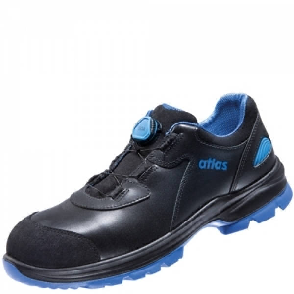 ATLAS-S3-Sicherheitshalbschuhe, SL 9645 XP Boa, ESD, schwarz/blau