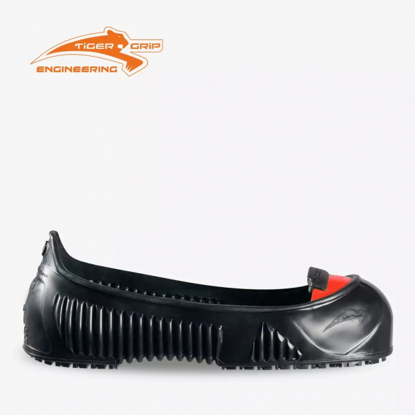 TIGERGRIP-Rutschfester Überschuh mit Sicherheitskappe, TOTAL PROTECT, black, SRC