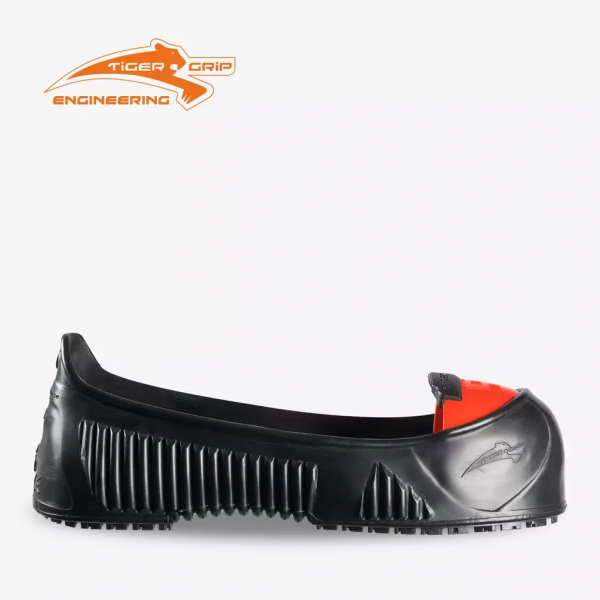 TIGERGRIP-Rutschfester Überschuh mit Sicherheitskappe, TOTAL PROTECT PLUS, black