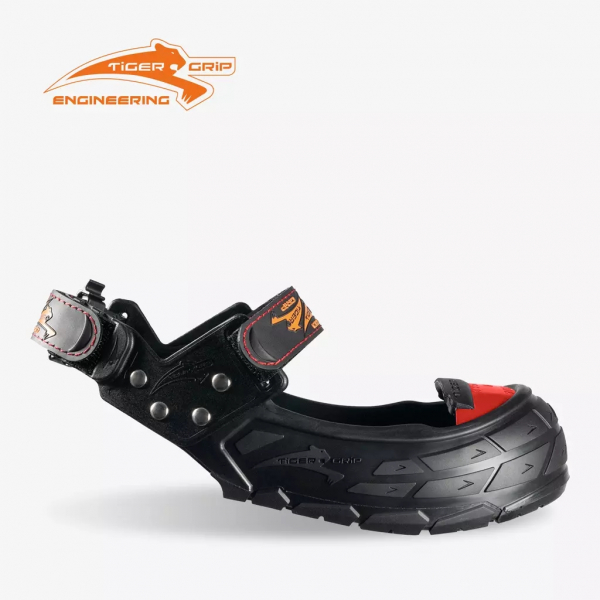 TIGERGRIP-Überschuh mit Sicherheitskappe, VISITOR COMFORT, black, SRC