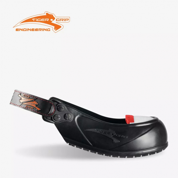 TIGERGRIP-Überschuh mit Sicherheitskappe, VISITOR METAL FREE, black, SRC