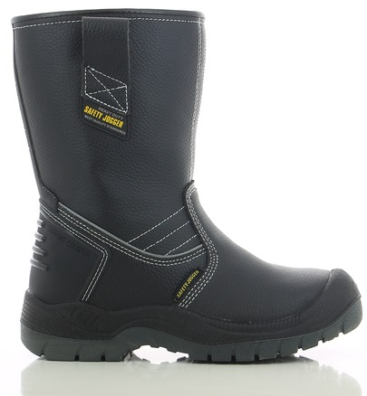 SAFETY JOGGER-Footwear, S3-Arbeits-Berufs-Sicherheits-Schuhe, Schlupfstiefel, Bestboot, schwarz