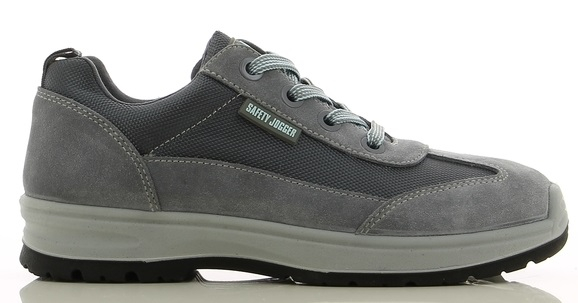 SAFETY JOGGER-Footwear, S1P-Arbeits-Berufs-Sicherheits-Schuhe, Halbschuhe, ORGANIC, grau
