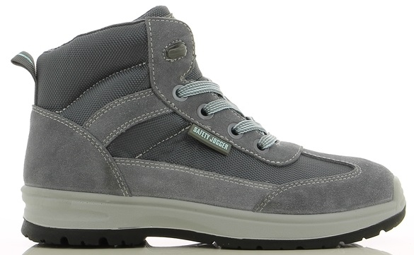 SAFETY JOGGER-Footwear, S1P-Arbeits-Berufs-Sicherheits-Schuhe, hoch, BOTANIC, blau