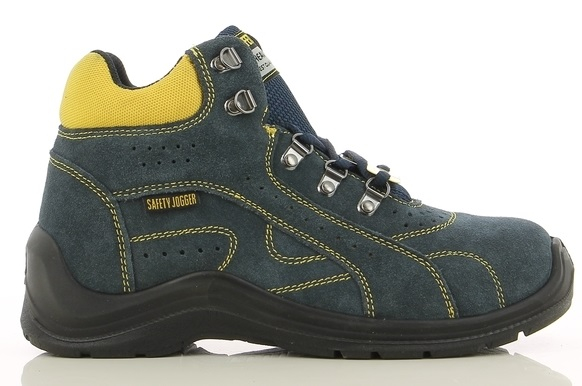 SAFETY JOGGER-Footwear, S1P-Arbeits-Berufs-Sicherheits-Schuhe, hoch, Orion, blau