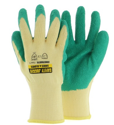 SAFETY JOGGER-Workwear, Arbeitshandschuhe, CONSTRUCTO 3243, gelb/grün