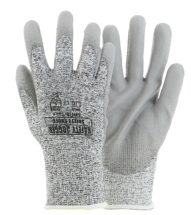 SAFETYJOGGER-Handschuh, PROTECTOR, schnittfest, aus HPPE, doppelte Nitrilbeschichtung, 4X44C