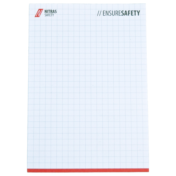 NITRAS Notizblock A6, weiß