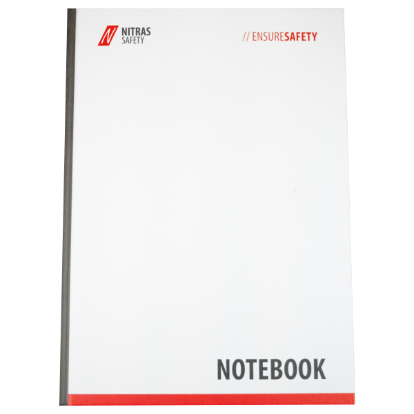 NITRAS Notizbuch A4, anthrazit