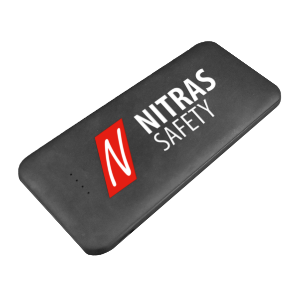 NITRAS Powerbank, schwarz