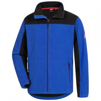 NITRAS MOTION TEX PLUS, Fleece-Jacke, königsblau / schwarz