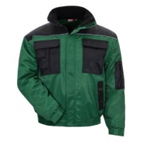 NITRAS-Workwear, Pilotenjacke, MOTION TEX PLUS, grün / schwarz