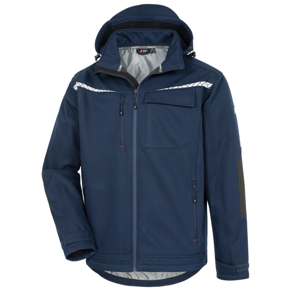 NITRAS MOTION TEX PLUS, Softshelljacke, marineblau, OEKO-TEX